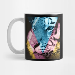 Pop Art Tiger Effect Mug